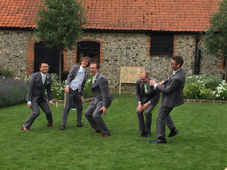 Burst frame 4: arms up at the top of the jump
